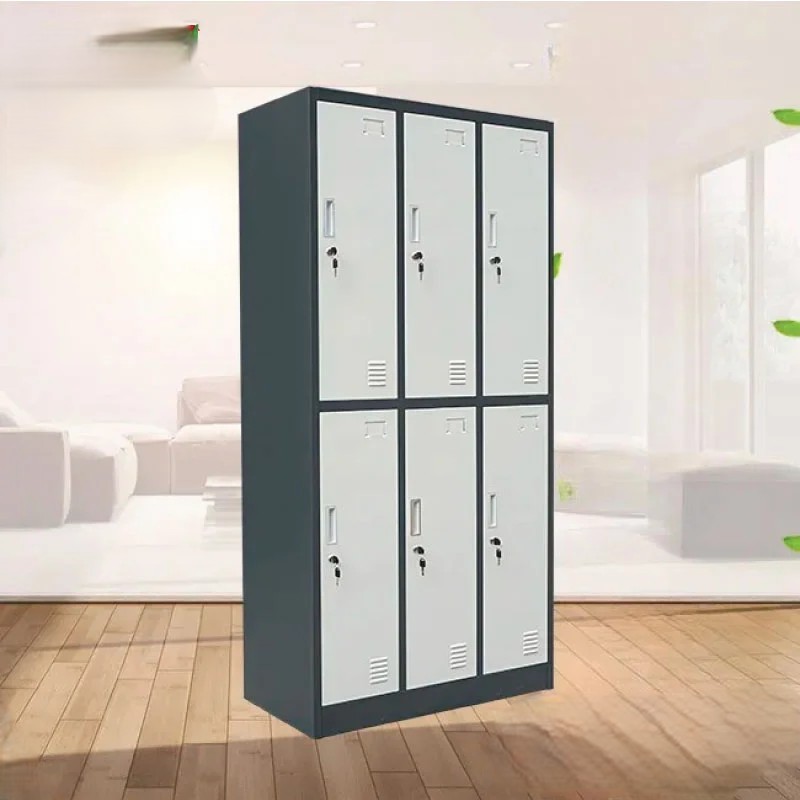 6 Door Steel Furniture Metal Locker | MT-ML-0002