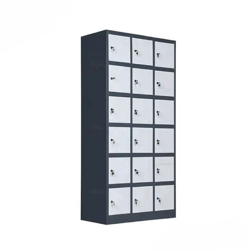 High Quality Custom Designed 18 Door Steel Lockers | MT-ML-0011